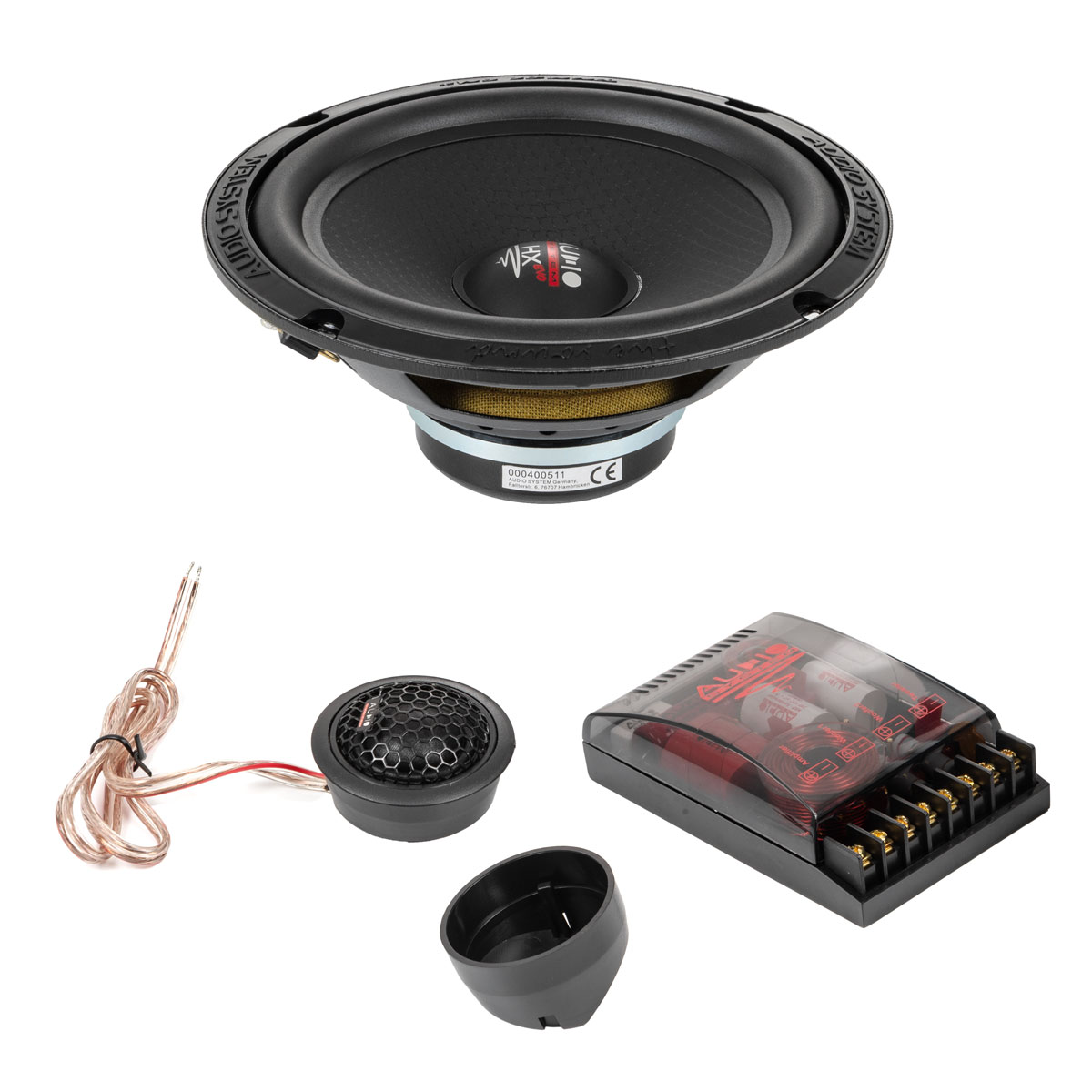 Акустика компонентная Audio System HX165SQ EVO3. 16.5 см (6.5 дюйм.), Мощность динамиков 110 Вт (номинальная), 130 Вт (максимальная).