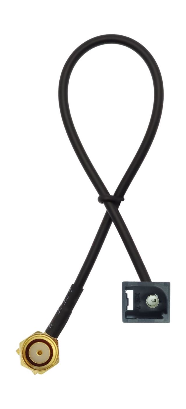 Переходник со штатной GPS антенны Toyota (female) на SMA (male), TYLHD1-SMA