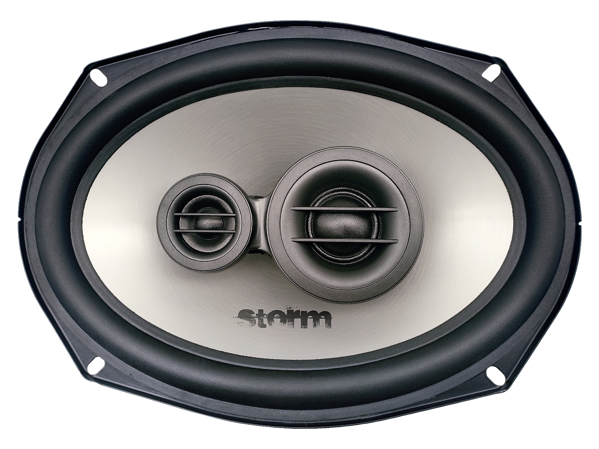 Акустика коаксиальная Aura STORM-710.3. овальный 18x25 см (7x10 дюйм.), Мощность динамиков 201 Вт (номинальная), 401 Вт (максимальная).