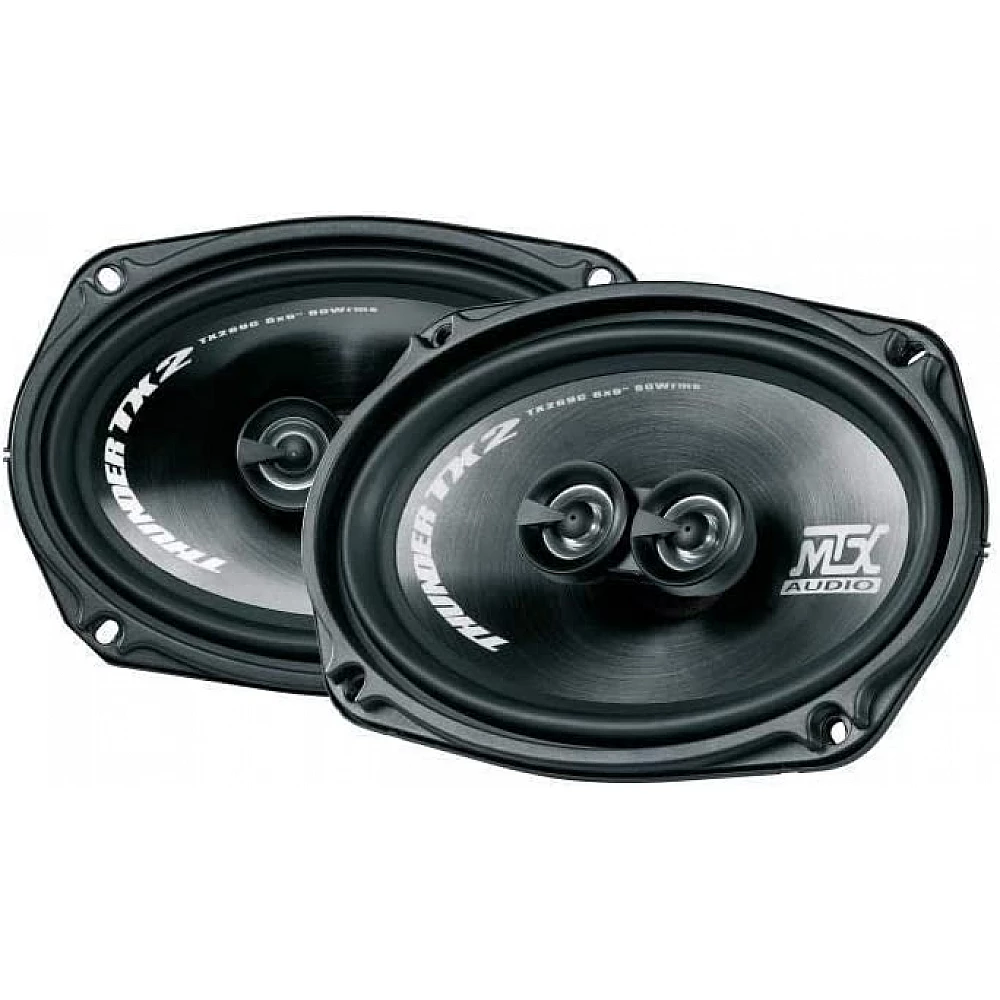 Акустика коаксиальная MTX TX269C. овальный 15x23 см (6x9 дюйм.), Мощность динамиков 80 Вт (номинальная), 550 Вт (максимальная).