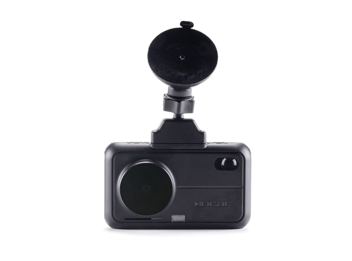 Incar SDR-180 <br/>Комбо-устройство Incar SDR-180 Manhattan GPS / 4K / 3840*2160 / Sony 335 <br />
 <br />
Процессор: Novatek NTK96670 <br />
Матрица: Sony 335, 5MP <br />
Дисплей: сенсорный 3″, 640×360 <br />
Разрешение записи: 4К UltraHD 3840×2160 30 к/сек и SuperHD 2560×1440 60 к/сек FullHD 1920×1080 60 к/сек <br />
Количество камер: 1 (2 опционально) <br />
Формат записи: H.265 <br />
Режим записи: циклическая, 1/3/5 минут <br />
Запись: времени и даты, скорости <br />
Звук: встроенный микрофон, встроенный динамик <br />
Режим фотосъемки: Есть <br />
Функции: датчик удара (G-сенсор), GPS, детектор движения в кадре, управление жестами, датчик освещенности, защита от сигналов CAS <br />
Беспроводное подключение: WI-FI <br />
Мобильное приложение: да, для IOS и Android <br />
Поддержка карт памяти: microSD (microSDHC) до 128 Гб не ниже 10-го класса, приобретается отдельно <br />
Угол обзора: 130° <br />
Крепление: магнитное крепление на присоске с поворотным механизмом по вертикали и горизонтали <br />
Диапазоны сигналов: K, X, Лазер, Стрелка <br />
Обнаружение радаров: Стрелка <br />
СТ/М, Крис, Арена, Визир, Сокол-М, Бинар, Радис, Искра, Беркут, Амата и другие <br />
Рабочая температура: от -10°С до +50°С <br />
Питание: 5 V, 2A <br />
Доступны базы данных GPS для стран: Абхазия, Армения, Азербайджан, Беларусь, Эстония, Грузия, Киргизстан, Казахстан, Литва, Латвия, Молдова, Россия, Туркменистан, Украина, Узбекистан. <br />