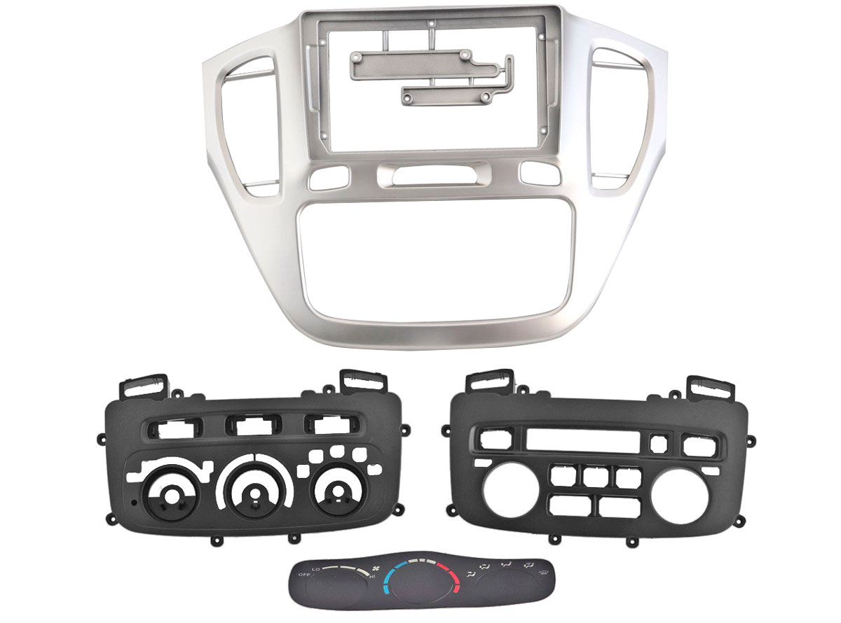 Incar RTY-FC178 - Переходная рамка Toyota HighLander 2000 -2007, Kluger, 9 дюйм. (тип2) SILVER