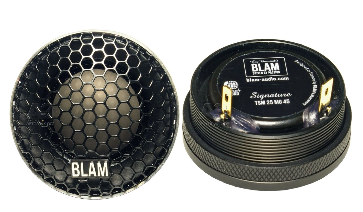 Твитер BLAM TSM25MG45. 5 см (2 дюйм.), Мощность динамиков 15 Вт (номинальная), 100 Вт (максимальная).