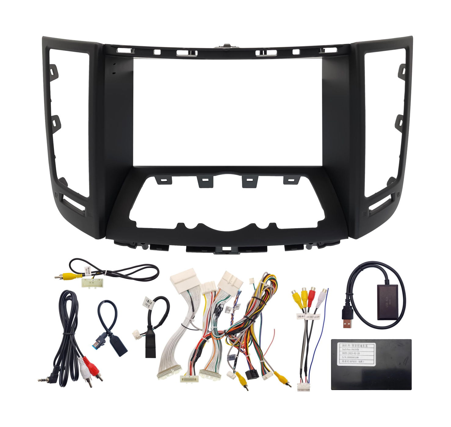 Рамка Wide Media IN-IN 102N для Infiniti FX35, FX37, FX50 2008 - 2013 (Тип B)