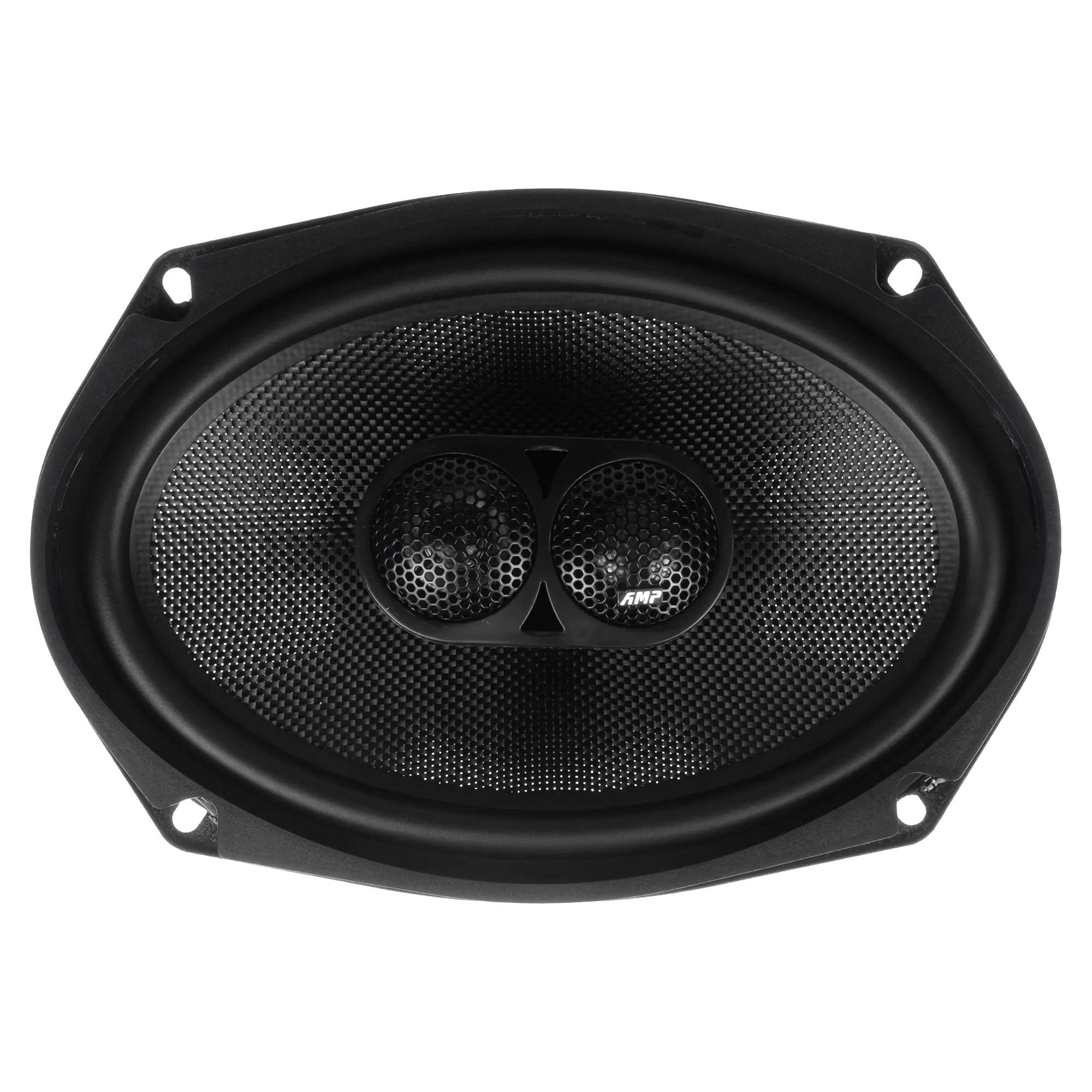 Акустика коаксиальная AMP PRO 693. овальный 15x23 см (6x9 дюйм.), Мощность динамиков 150 Вт (номинальная), 300 Вт (максимальная).