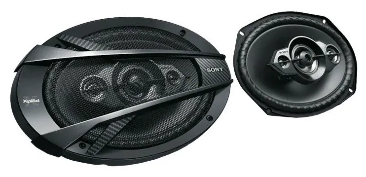 Акустика коаксиальная Sony XS-XB6941. овальный 15x23 см (6x9 дюйм.), Мощность динамиков 90 Вт (номинальная), 650 Вт (максимальная).